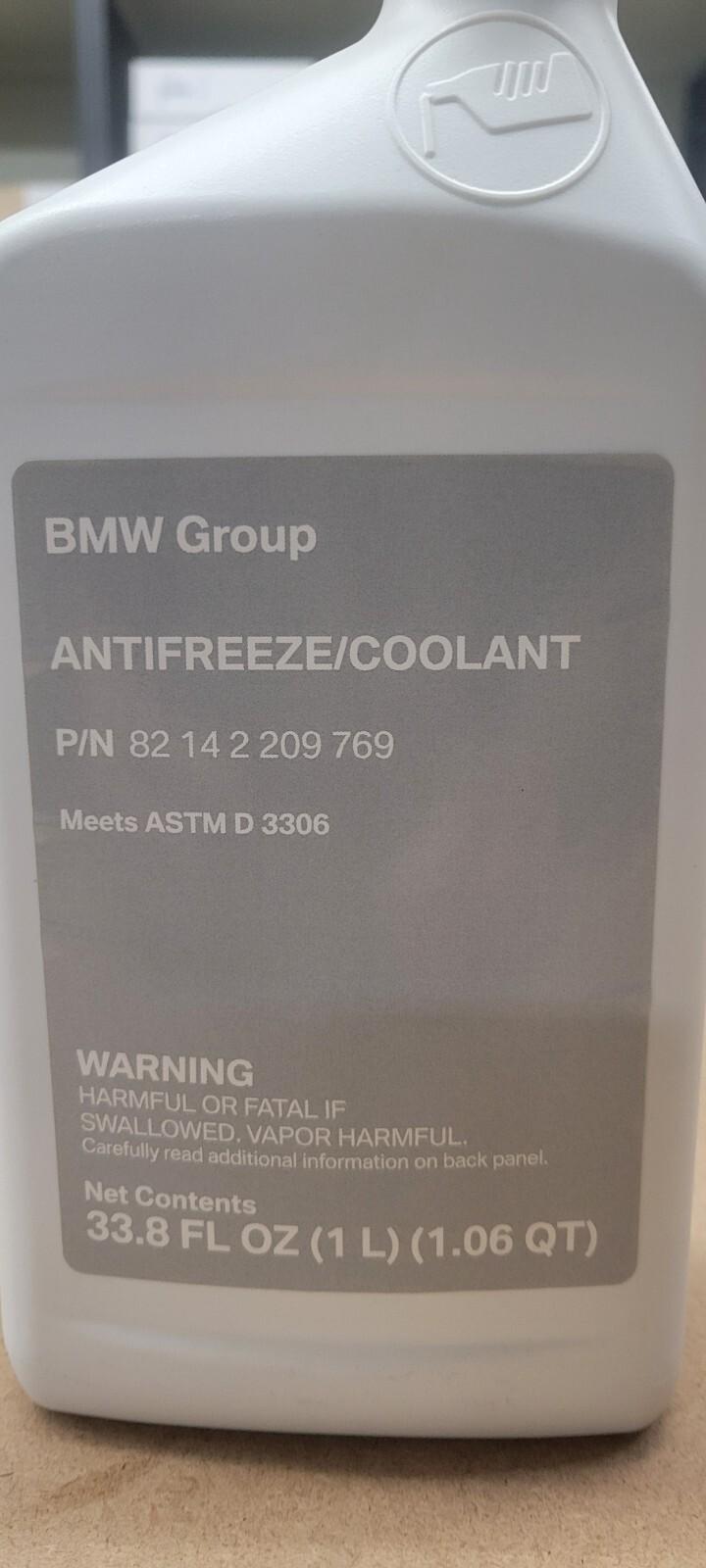 BMW OEM Antifreeze Coolant - 1 Quart 82-14-2-209-769
