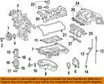 Toyota Avalon Engine Drain Plug 90341A0007