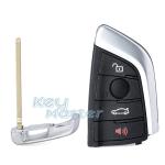 for BMW 3 5 Series X1 2014-2019 OEM Parts 434MHz Remote Key Fob NBGIDGNG1 Black