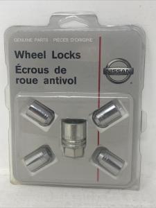 NEW GENUINE PARTS NISSAN INFINITY WHEEL LOCKS 999H1-A7009 OEM SEALED