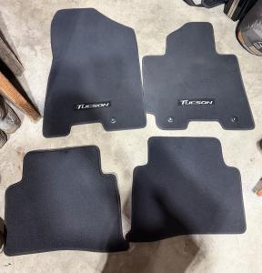 2016-2018 Hyundai Tucson Carpeted Floor Mats |Genuine OEM Parts| D3F14-AC540
