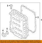 Hyundai Elantra GT Transaxle Plug Gasket 452853B010