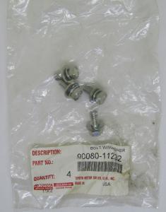 Toyota Genuine OEM Bolt and Washer Pack of 4