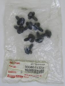 Toyota OEM Bolt with Washer - Pack of 9