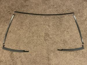 1987-1993 Ford Mustang Windshield Trim Pieces Set