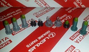Toyota OEM Cooler Control Console Bulbs - Set of 10