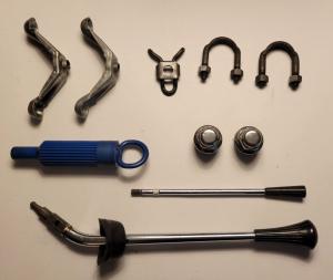 OEM Chevy Vintage Spare Tire Wing Nut Set