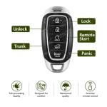 Hyundai Elantra Key Fob Remote Control Replacement