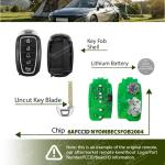 Hyundai Elantra Key Fob Remote Control Replacement