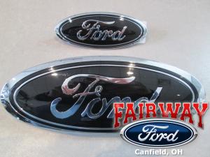 Ford Explorer Smoke and Black Oval Emblem Kit