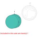 2004 Jeep Grand Cherokee Fog Lamp 55156733AC