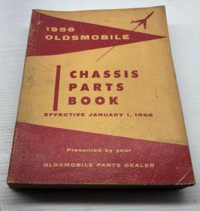 1956 Oldsmobile Chassis Parts OEM Dealer Guide
