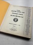 1956 Oldsmobile Chassis Parts OEM Dealer Guide