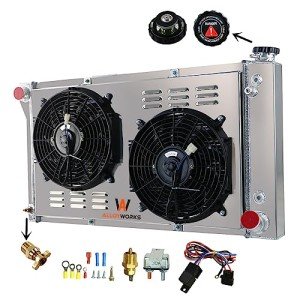 Alloyworks Aluminum Radiator for Chevy Pickup 1967-1979