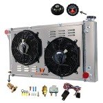 Alloyworks Aluminum Radiator for Chevy Pickup 1967-1979