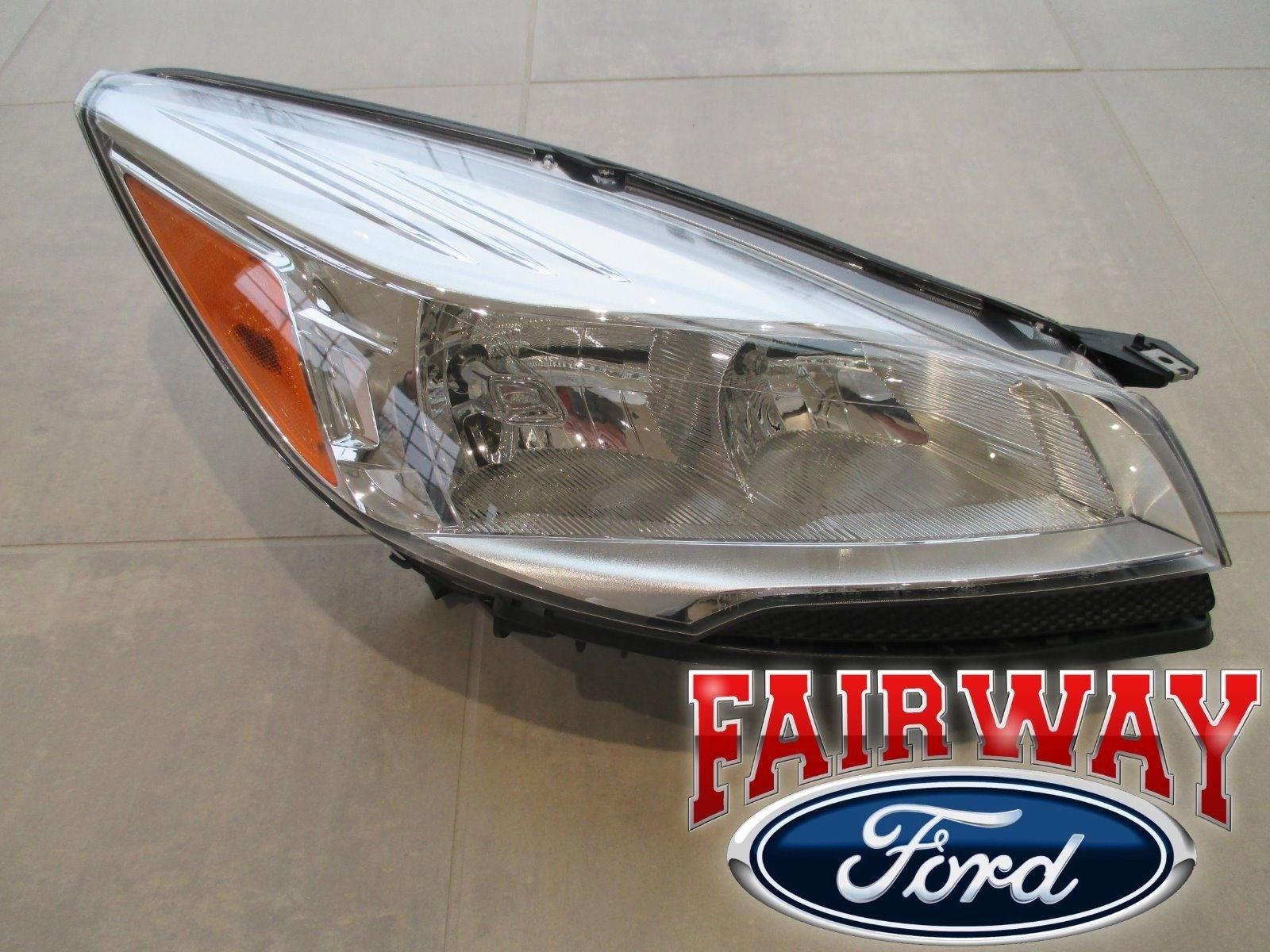 13 thru 16 Escape OEM Genuine Ford Parts Halogen Head Lamp Light Passenger RH