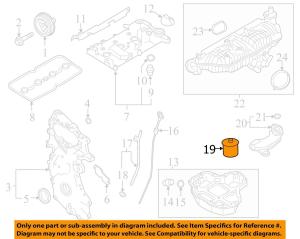 Nissan OEM Oil Filter for 2019-2025 Altima