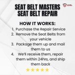 Honda Single Stage Seat Belt Repair Service