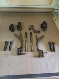 International Farmall Super A Touch Control Rock Shaft Parts