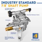 7/8" OEM Vertical Pressure Washer Pump 3100 PSI