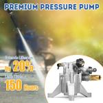 7/8" OEM Vertical Pressure Washer Pump 3100 PSI
