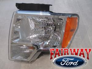 2009-2014 F-150 Genuine OEM Halogen Headlight LH