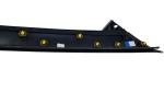 OEM Right Hand Delta Garnish - Black Plastic for Kia