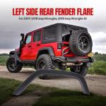 Rear Left Fender Flare for 2007-2018 Jeep Wrangler