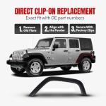Rear Left Fender Flare for 2007-2018 Jeep Wrangler