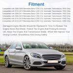 Engine Motor & Transmission Mount Kit for Mercedes-Benz