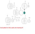 GM 90-02 Chevy Express 1500 Black Cap Assembly