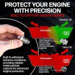 USA-Made M14 Magnetic Oil Drain Plug - Fits Many