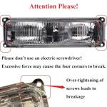 Chrome OEM Headlights and Bumper Lamps for Chevy