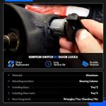 Jeep Wrangler Ignition Switch Lock Cylinder & Keys