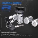 Jeep Wrangler Ignition Switch Lock Cylinder & Keys