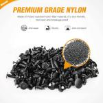 240PCS Car Bumper Retainer Clips Fastener Kit