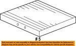 Honda 80292-SDA-407 OEM Filter Element