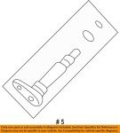 Honda PCV Valve Assembly 17130-RCA-A02
