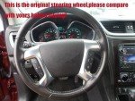 Leather Steering Wheel Cover for Chevrolet Models