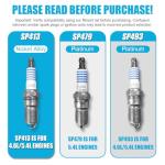 MAS Ignition Coils & Motorcraft Spark Plugs Set