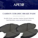 Brake Rotors and Pads for 2007-2017 Jeep Wrangler