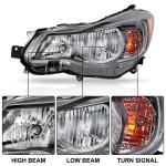 Halogen Headlight Lamp Assembly for Subaru Crosstrek