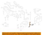 Subaru OEM Baja Engine Parts Tube 15144AA091