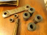 1953 Dodge Rear Spring Shackle and Bushing Set