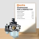 Honda GX160 GX200 Carburetor and Fuel Filter Kit