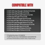 Front Left Fender Flare for 2007-2018 Jeep Wrangler