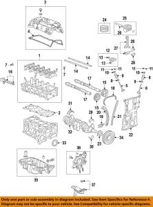Honda OEM Accord Valve Cover Gasket 1234159B013