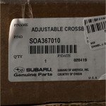 Subaru Forester Aero Crossbar Roof Rack Set