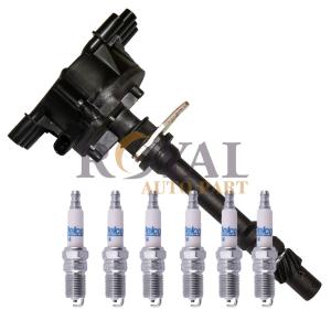 MAS 6 Ignition Coils & 12 Spark Plug Wires