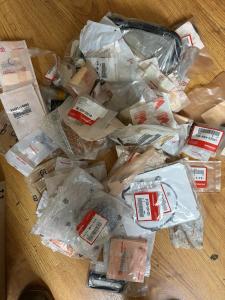 112 OEM Honda Motorcycle Parts Bulk Lot